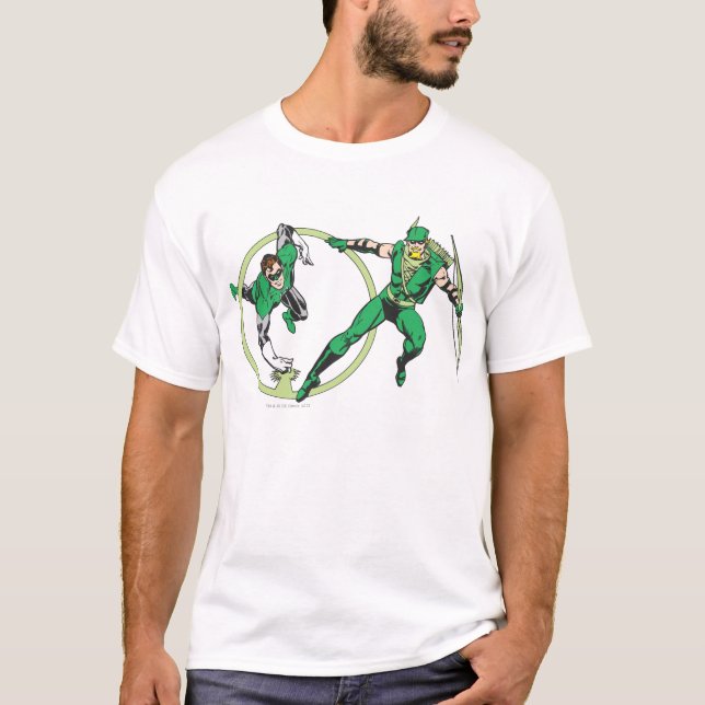 T-shirt Gladiateur Emerald & Emerald Archer (Devant)
