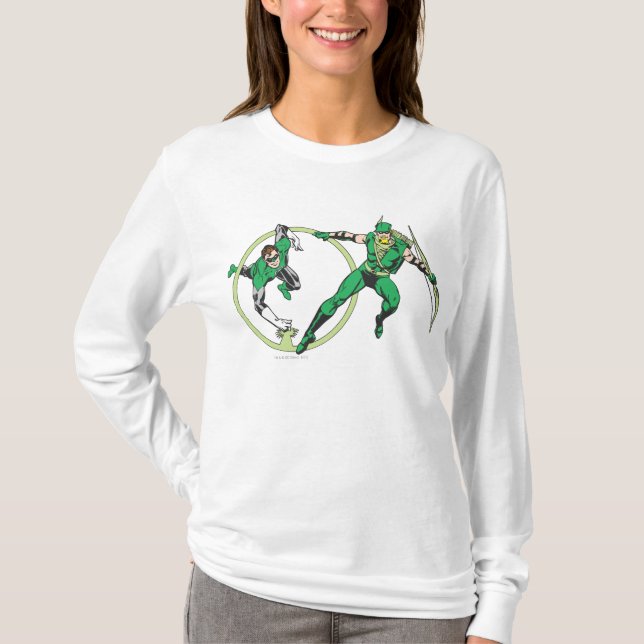 T-shirt Gladiateur Emerald & Emerald Archer (Devant)