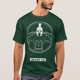 T-shirt Gladiateur Spartan Fitness Gym Motivation Tr
