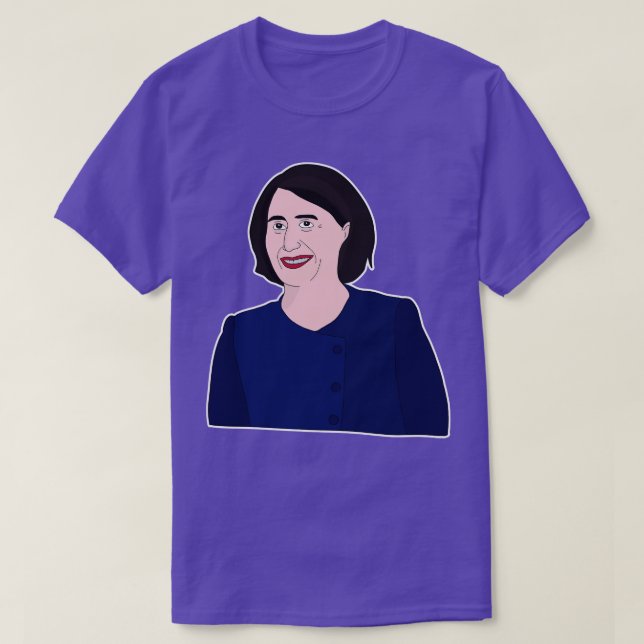 T-shirt Gladys Berejiklian 1 (Design devant)