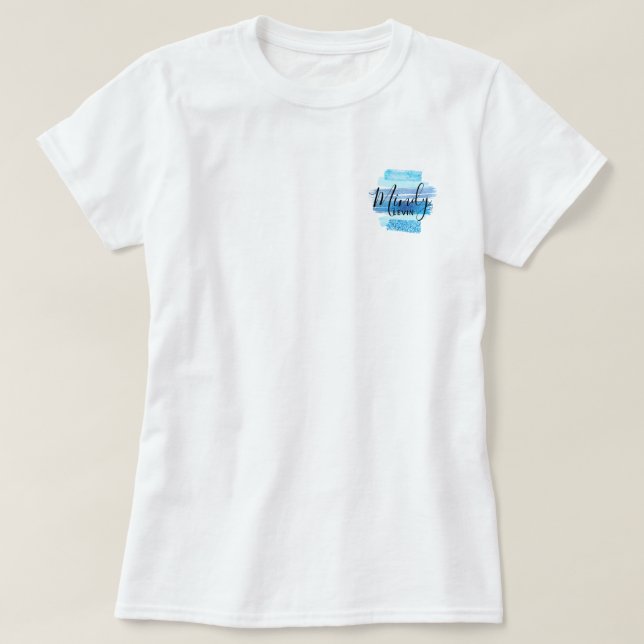T-shirt Glam Parties scintillant (Design devant)