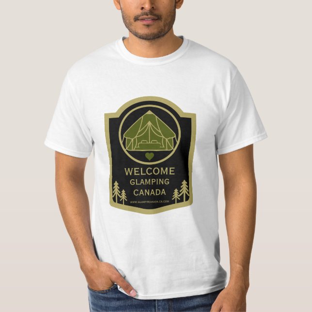 T-shirt Glaming Canada Business (Devant)