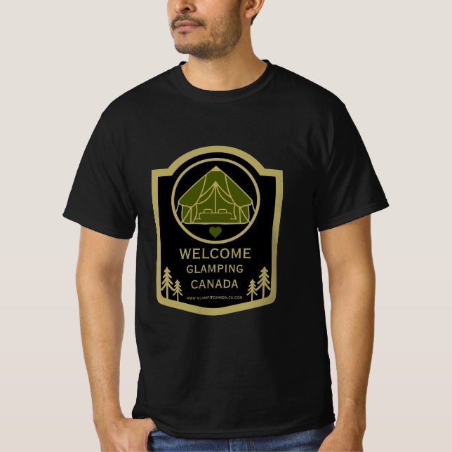 T-shirt Glaming Canada Business (Devant)