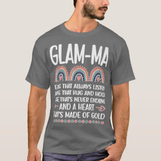 T-shirt Glamma Grand-Mère Cute Glamma Grand-Mère