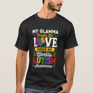 T-shirt Glamma m'a appris que l'amour n'a pas besoin de mo