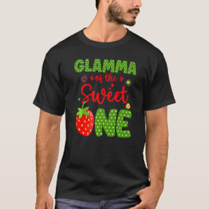 T-shirt Glamme De L'Anniversaire Une Fraise 1Er Fruit B