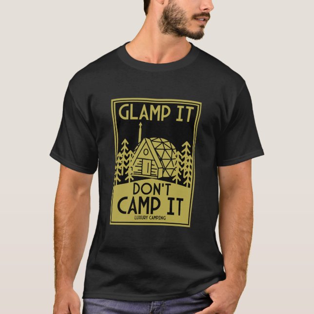 T-shirt Glamping De Luxe (Devant)