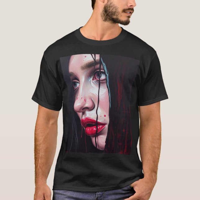 T-shirt "Glance du côté" (Devant)