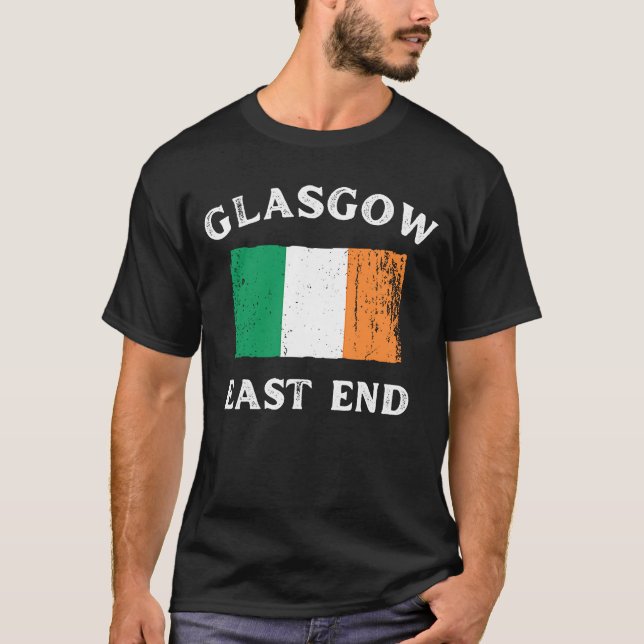 T-SHIRT GLASGOW EAST END  2 (Devant)