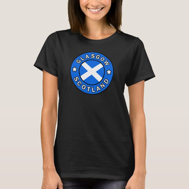 T-shirt Glasgow Ecosse (Devant)