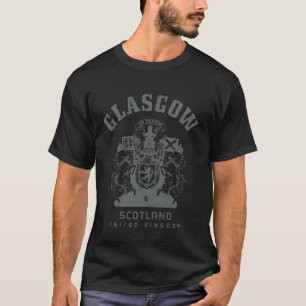 T-shirt Glasgow Écosse Royaume-Uni Vintage Écossais