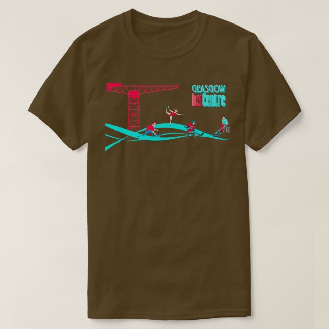T-shirt Glasgow Ice Centre 2 (Design devant)