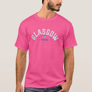T-shirt Glasgow Scotland Travel - Vintage Glesga Scottish