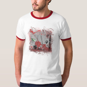 T-shirt GlassJaw soulève le drapeau