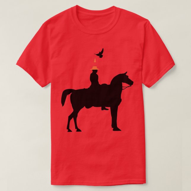 T-shirt Glaswegian Duke of Wellington Statue (Design devant)