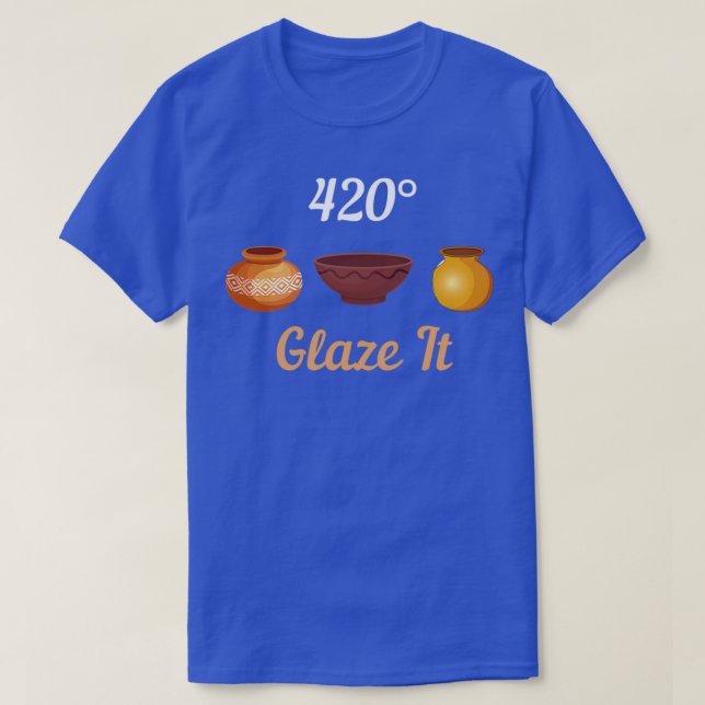 T-shirt Glaze It Pottery Céramiques Argile 1 (Design devant)