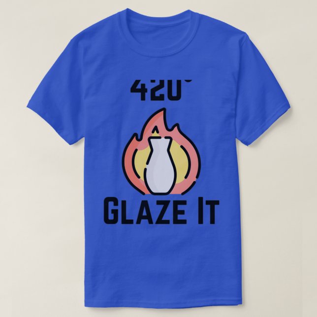 T-shirt Glaze It Pottery Céramiques Argile 2 (Design devant)