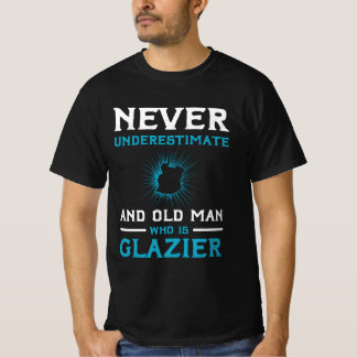 T-shirt Glazier Dit Fenêtre Fitter Glazier Noël