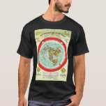 T-shirt Gleason 1892 Flat Earth Map Research Flat Earth Po<br><div class="desc">Gleason 1892 Flat Earth Map Research Flat Earth Poster .Venez acheter des t-shirts à la mode et confortables Flat Earth ! Visitez-nous maintenant et découvrez quelque chose qui vous convient. Ne ratez pas !</div>
