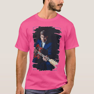 T-shirt Glen Campbell Brush Art
