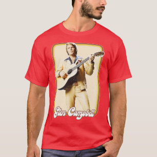 T-shirt Glen Campbell Retro les années 70 Style Fan Design
