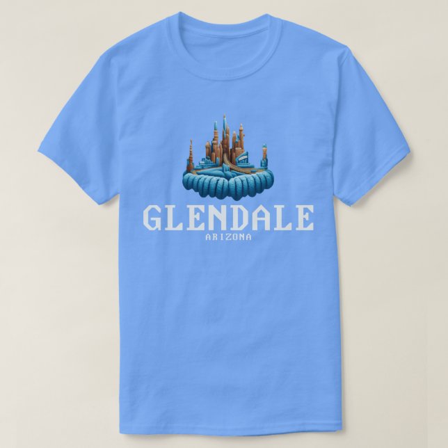 T-shirt Glendale Arizona (Design devant)