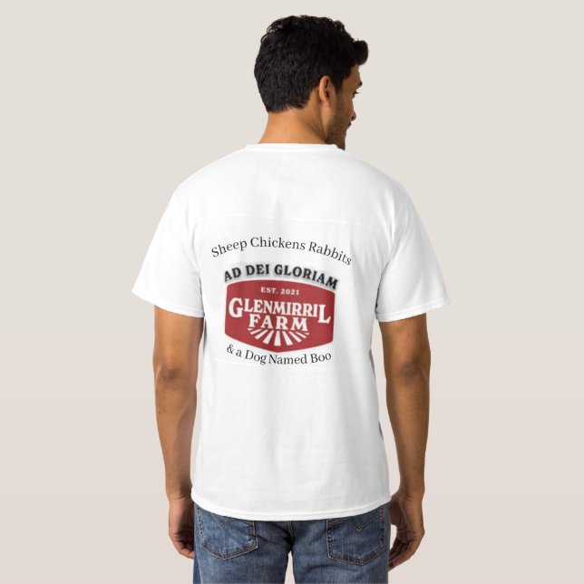 T-shirt Glenmirril Farms (Dos entier)