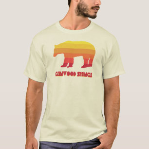 T-shirt Glenwood Springs Colorado Ours Arc-en-Ciel