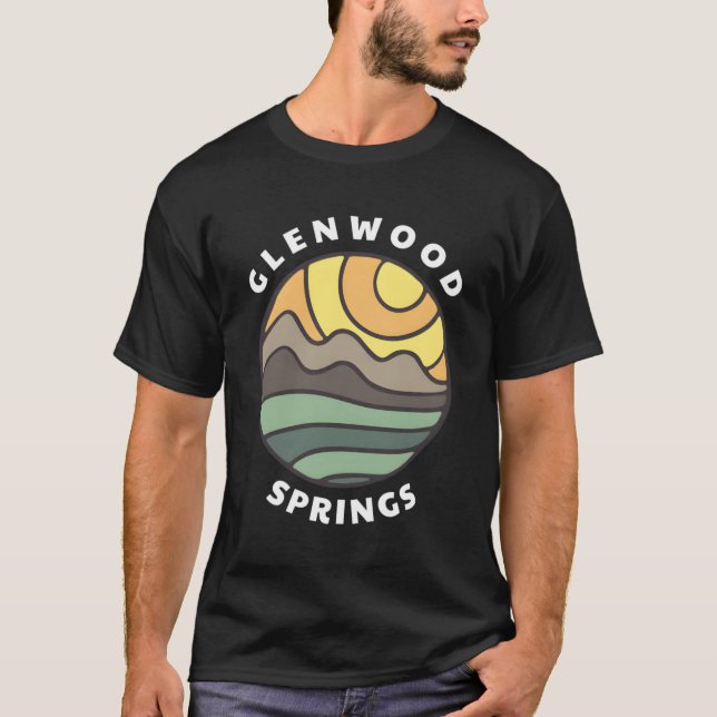 T-shirt Glenwood Springs Colorado Rocky Mountains Co (Devant)