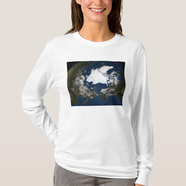T-shirt Glice marine arctique (Devant)