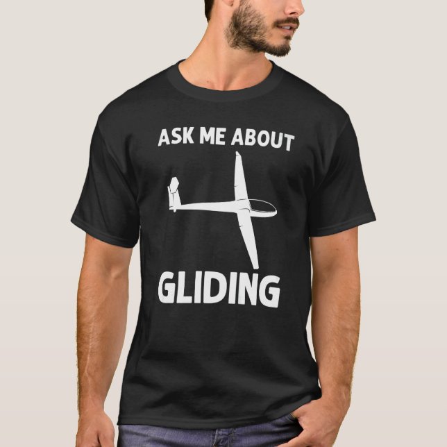 T-shirt Glider For Men Women Gliders Sailplanes (Devant)