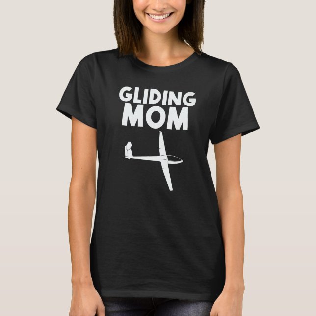 T-shirt Glider For Mom Women Gliders Sailplanes (Devant)
