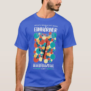 T-shirt Glider pilot glider flying glider plane 25 