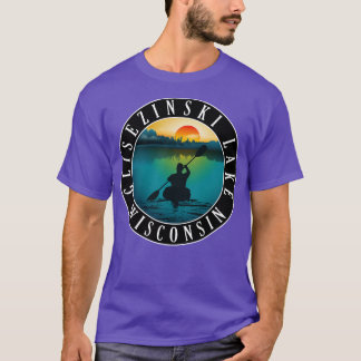 T-shirt Glisezinski Lake Wisconsin Kayaking