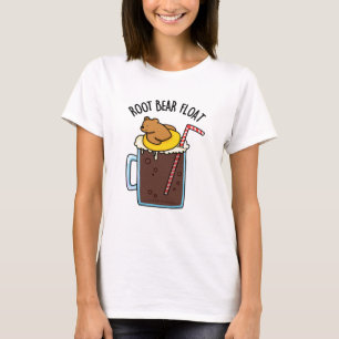 T-shirt Glisse de l'ours en root beer Blague drôle sur la