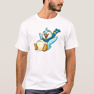 T-shirt Glissement de Bruce bleu