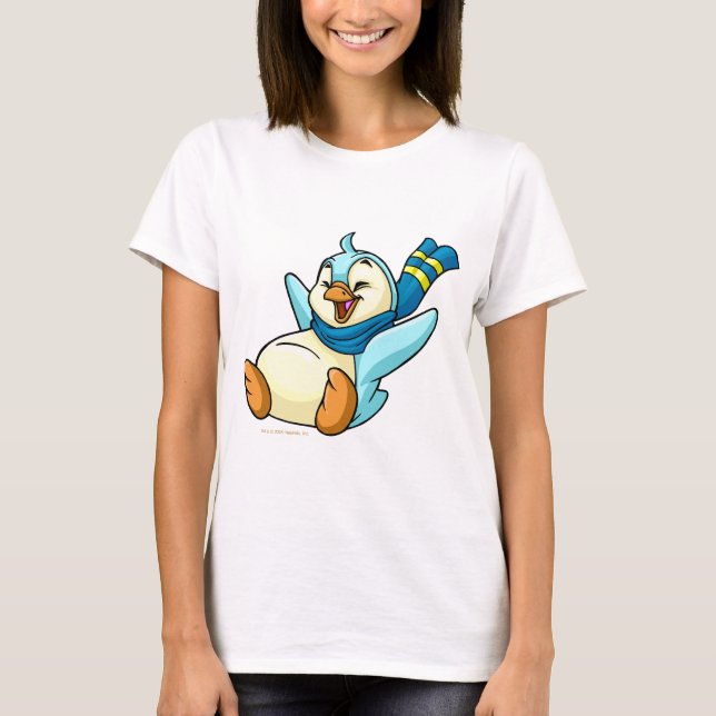 T-shirt Glissement de Bruce bleu (Devant)