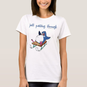 T-shirt Glissement de pingouin