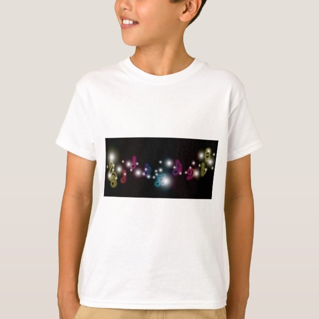 T-shirt Glissement musical (Devant)