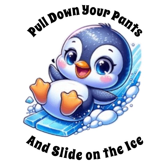 T-shirt Glisser sur la glace (Créateur téléchargé)