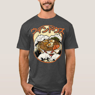 T-shirt Glitch Anime Style esthétique Japon Grunge Vaporwa