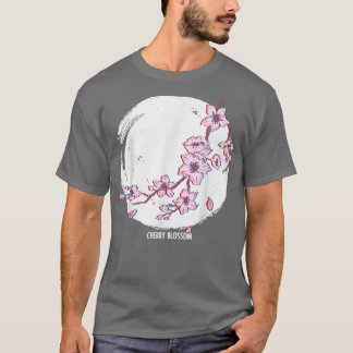 T-shirt Glitch en fleur de cerisier pour Otaku Manga Rea J