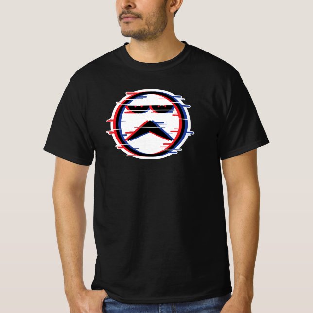 T-shirt Glitch Men's Value (Devant)