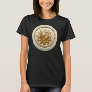 T-shirt Glitch : premier emblème de la maquette
