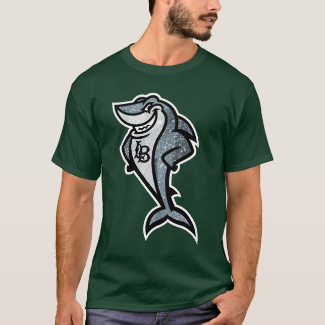 T-shirt Glitter Elbee California State University Long Bea (Devant)