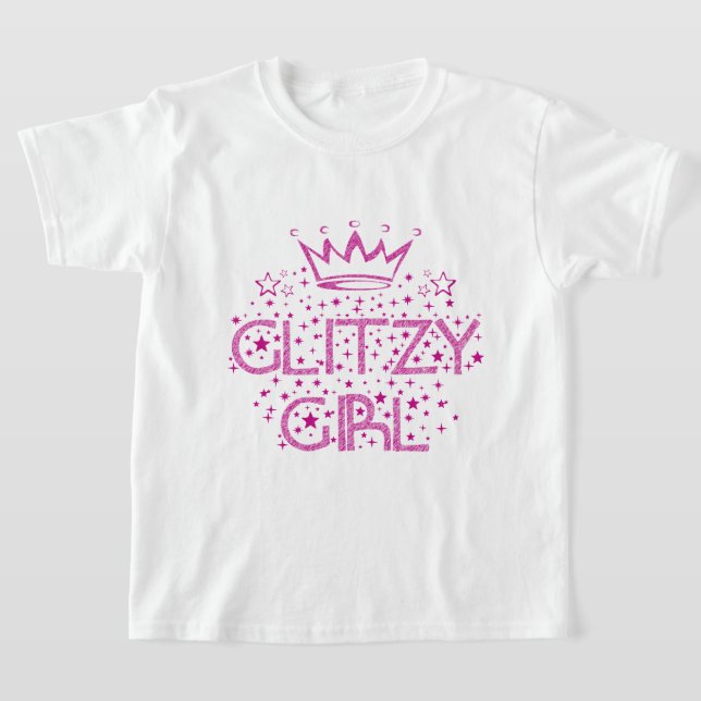 T-shirt Glitzy Girl (Poser)