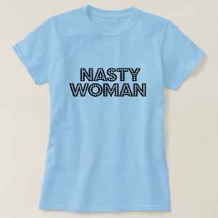 T-shirt Glitzy Nasty Woman