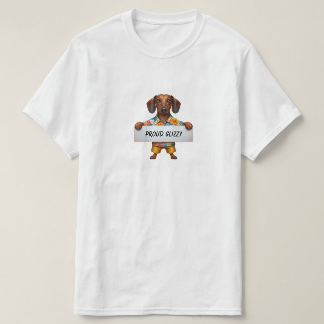 T-shirt Glizzy fière  (Design devant)