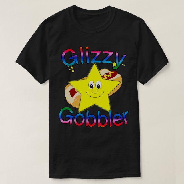 T-shirt Glizzy ou Amoureux de les chiens chauds (Design devant)