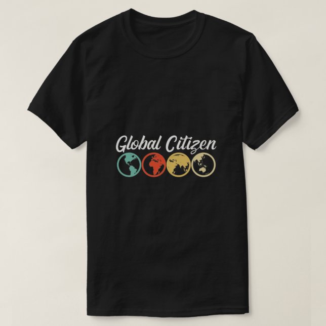 T-shirt Global Citizen (Design devant)